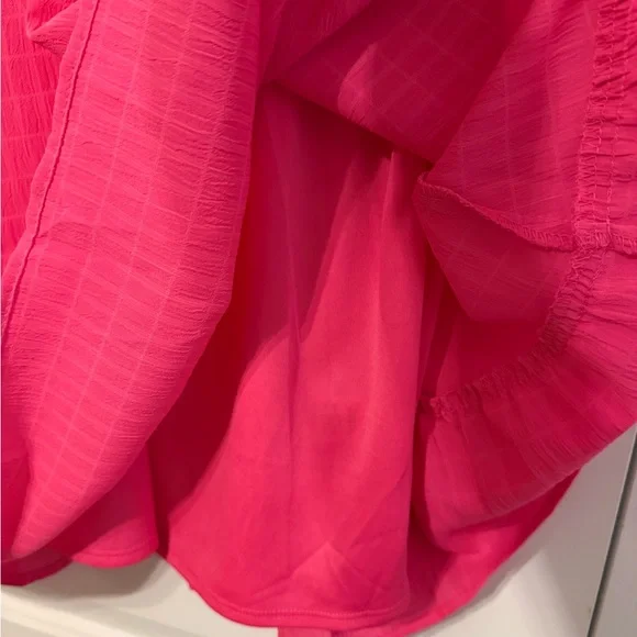 Adorable Pink Ruffled Girls Size 16 Dress - Picture 4 of 5